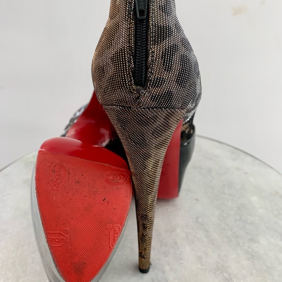 Christian Louboutin Aeronotoc peep toe bootie - Picture 5 of 5